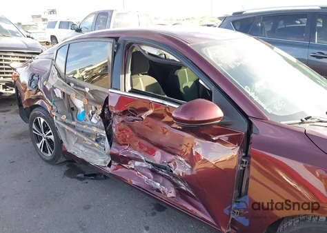 2020 Nissan Sentra Sv Xtronic Cvt from USA, damaged, VIN 3N1AB8CV4LY280233